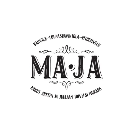 Kahvila Maja — logo